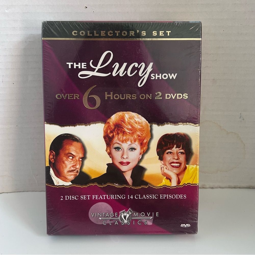 The Lucy Show 2 Disc Set 14 Classic Episodes Collector’s Set Dvd New Sealed